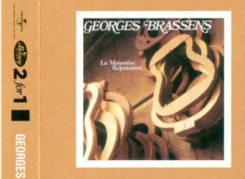 2CD Georges Brassens: La Mauvaise Réputation + Les Amoureux Des Bancs Publics