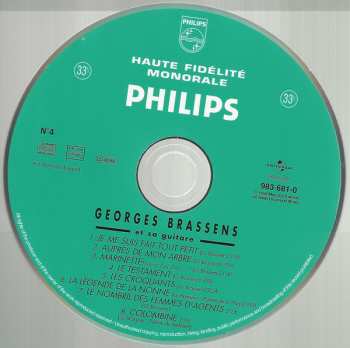 CD Georges Brassens: N° 4