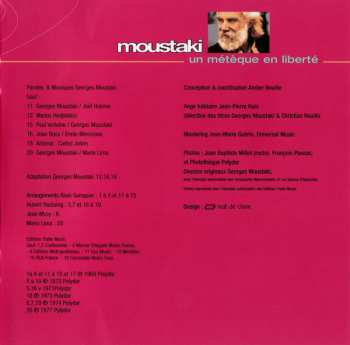 CD Georges Moustaki: Un Métèque En Liberté