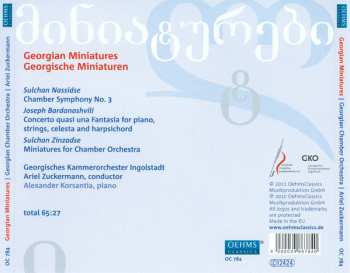 CD Chamber Orchestra Of Georgia: Georgian Miniatures