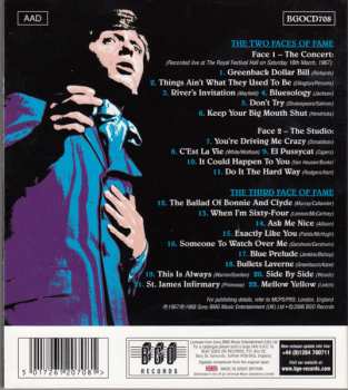 CD Georgie Fame: The Two Faces Of Fame / The Third Face Of Fame