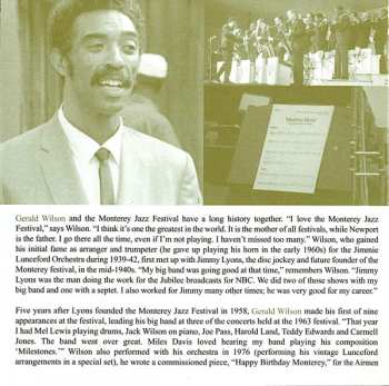 CD Gerald Wilson Orchestra: Monterey Moods