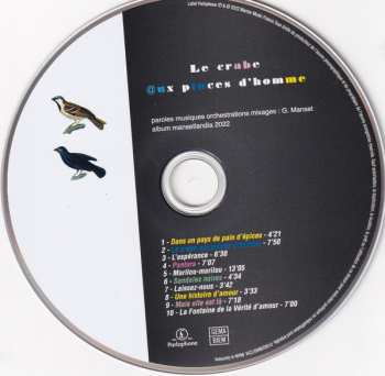 CD Gérard Manset: Le Crabe Aux Pinces D'homme LTD