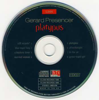 CD Gerard Presencer: Platypus