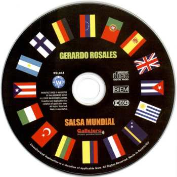 CD Gerardo Rosales: Salsa Mundial