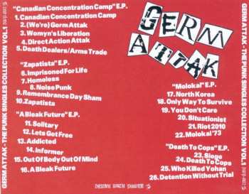 CD Germ Attak: The Punk Singles Collection Vol. 1