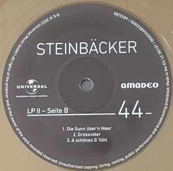2LP Gert Steinbäcker: 44 CLR | LTD
