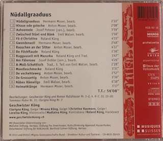 CD Appenzeller Streichmusik Geschwister Küng: Nüdallgraaduus