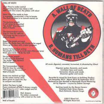 SP Ghoul: Wall Of Death CLR