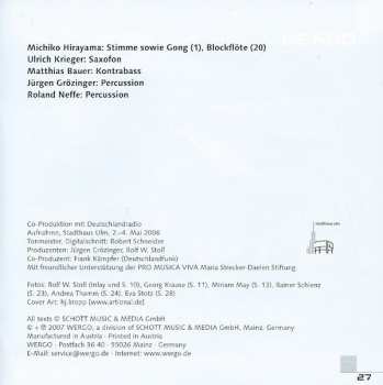 CD Giacinto Scelsi: Canti Del Capricorno