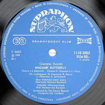 3LP/Box Set Giacomo Puccini: Madame Butterfly