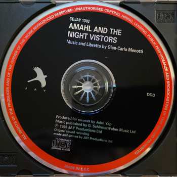CD Orchestra Of The Royal Opera House, Covent Garden: Amahl And The Night Visitors