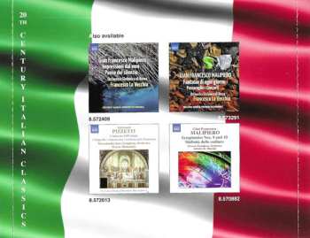 CD Gian Francesco Malipiero: Sinfonia Degli Eroi / Dai Sepolcri / Ditirambo Tragico