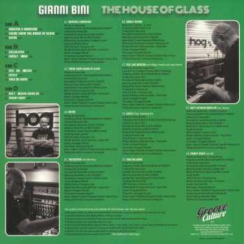 2LP Gianni Bini: The House Of Glass LTD
