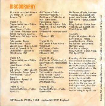 4CD/Box Set Gid Tanner & His Skillet Lickers: Gid Tanner And The Skillet Lickers