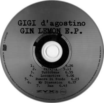 2CD Gigi D'Agostino: Gin Lemon E.P.