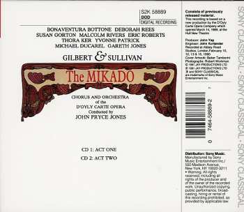 2CD/Box Set Gilbert & Sullivan: The Mikado