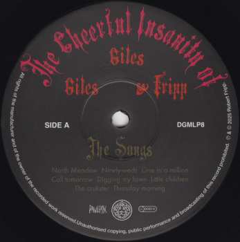 LP Giles, Giles And Fripp: The Cheerful Insanity Of Giles, Giles And Fripp