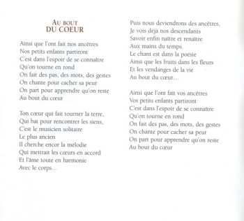 CD Gilles Vigneault: Au Bout Du Cœur 