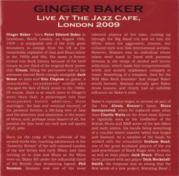 CD/DVD Ginger Baker: Live In London 2009