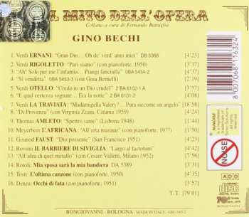 CD Gino Bechi: Arie da Ernani,Rigoletto,Otello,La Traviata,Amleto,L'Africana,Faust,Barbiere di Siviglia