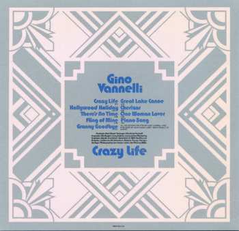 CD Gino Vannelli: Crazy Life = クレイジー・ライフ LTD