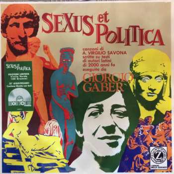 LP Giorgio Gaber: Sexus Et Politica CLR | LTD | NUM
