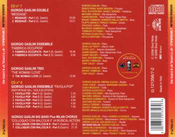 2CD Giorgio Gaslini: L'Integrale (Antologia Cronologica) CD N°7 (1973), CD N°8 (1973-74)