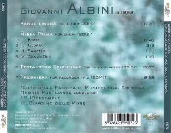 CD Giovanni Albini: Musica Sacra
