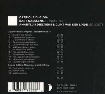 CD Giovanni Battista Pergolesi: Stabat Mater