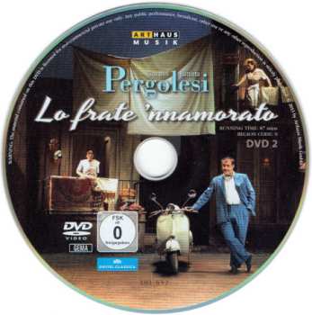 2DVD Giovanni Battista Pergolesi: Lo Frate 'Nnamorato