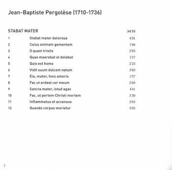 CD Antonio Vivaldi: Stabat Mater (Pour Deux Castrats)