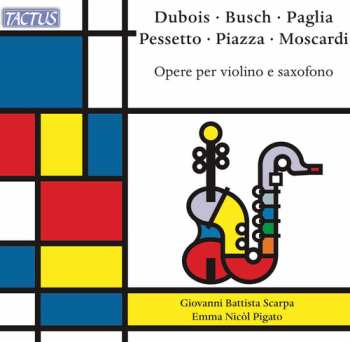 Album Giovanni Battista Scarpa: Works For Vn & Saxophone