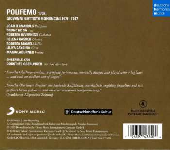 2CD/Box Set Roberta Invernizzi: Polifemo