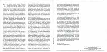 CD Giovanni Bottesini: Three String Quartets