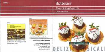 CD Giovanni Bottesini: Three String Quartets