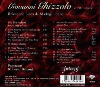 CD Fantazyas: Il Secondo Libro De Madrigali