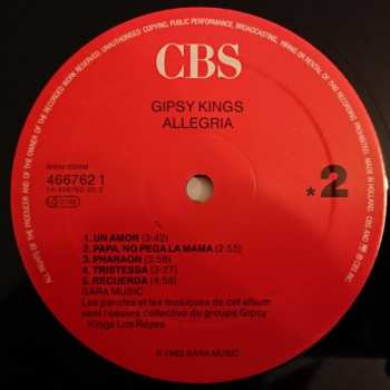 LP Gipsy Kings: Allegria