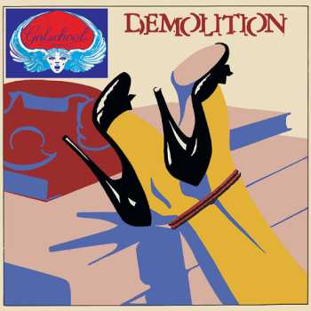 LP Girlschool: Demolition - Yellow Marbled