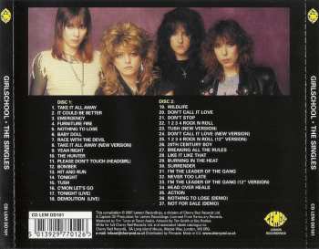 2CD Girlschool: The Singles