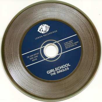 2CD Girlschool: The Singles