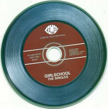 2CD Girlschool: The Singles
