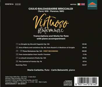 CD Giulio Briccialdi: Virtuoso Flute Music