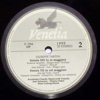 LP Giuseppe Tartini: Le Sonate Del Tasso