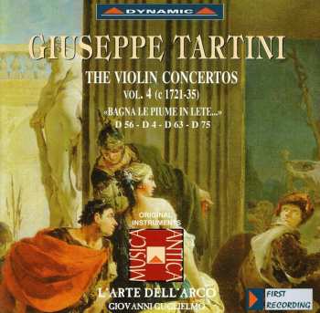 CD Giuseppe Tartini: Violinkonzerte Vol.4