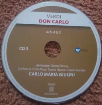 3CD Giuseppe Verdi: Don Carlo