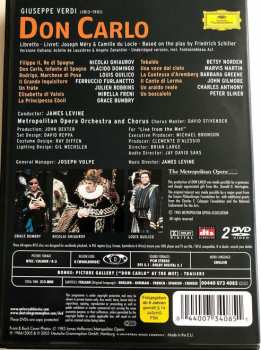 2DVD Giuseppe Verdi: Don Carlo