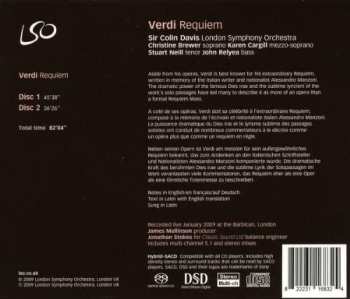 2CD The London Symphony Orchestra: Requiem