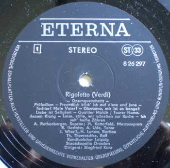 LP Staatskapelle Dresden: Rigoletto