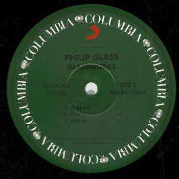 LP Philip Glass: Glassworks